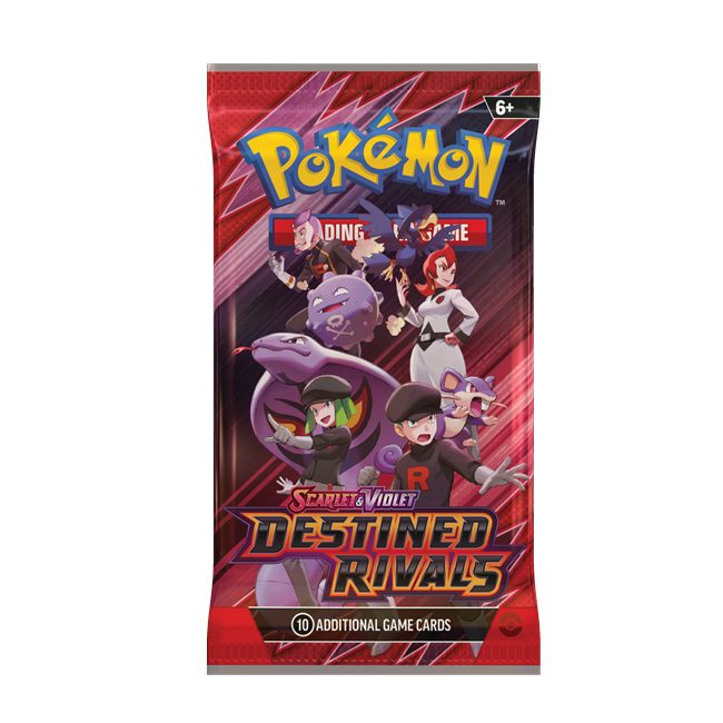 PRE ORDER Scarlet & Violet-Destined Rivals Booster Pack (10 Cards)