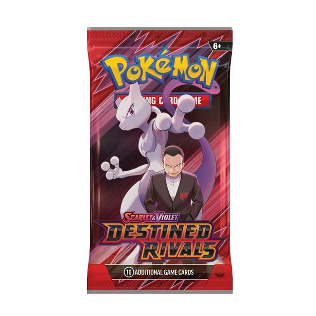 PRE ORDER Scarlet & Violet-Destined Rivals Booster Pack (10 Cards)