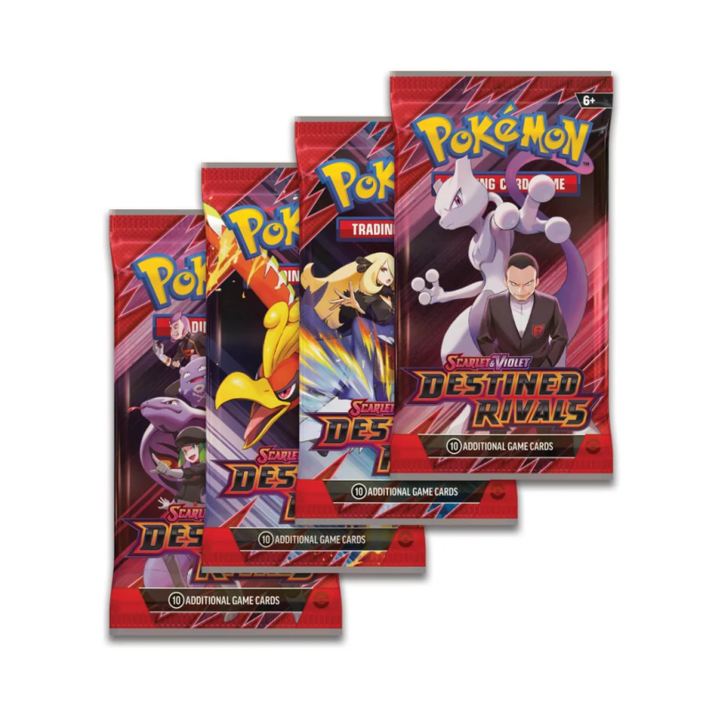 PRE ORDER Scarlet & Violet-Destined Rivals Booster Pack (10 Cards)