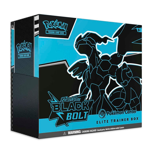 PRE ORDER Pokémon TCG: Scarlet & Violet—Black Bolt Pokémon Center Elite Trainer Box